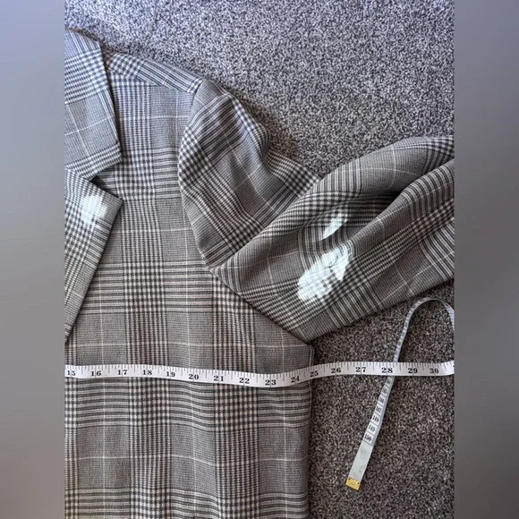 🆕 Madewell Plaid Dorset Blazer - Picture 6 of 7